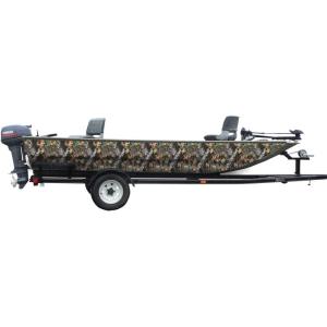 Mossy Oak Graphics Bottomland Camo Boat Wrap Kit – Easy to Install Vinyl Wrap with Matte Finish – 18″ x 12′ Kit(Break-Up)