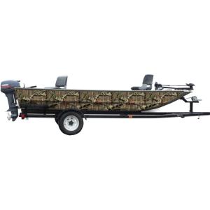 Mossy Oak Graphics Bottomland Camo Boat Wrap Kit – Easy to Install Vinyl Wrap with Matte Finish – 18″ x 12′ Kit(Break-Up Infinity)