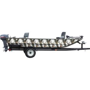 Mossy Oak Graphics Bottomland Camo Boat Wrap Kit – Easy to Install Vinyl Wrap with Matte Finish – 18″ x 12′ Kit(Winter)