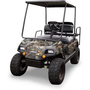 Mossy Oak Graphics Camouflage Golf Cart Wrap, no-fade 3M Vinyl with Matte Finish, Many Mossy Oak Patterns(Break-Up)