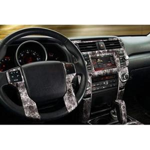 Mossy Oak Graphics Interior Auto Dash Kit, Easy to Install, No-fade, Cast Vinyl, Hi-Def, Matte Finish, 12″ x 20″, Many Patterns(Elements Agua Manta)