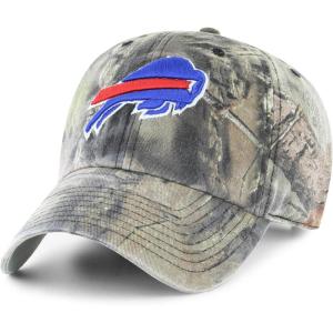 OTS NFL Buffalo Bills Men’s Challenger Adjustable Hat, Mossy Oak, One Size