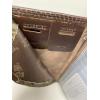 NCAA Texas A&M Aggies Zep-Pro Mossy Oak Nylon and Leather Secretary-Style Roper Concho Wallet, Camouflage, One Size