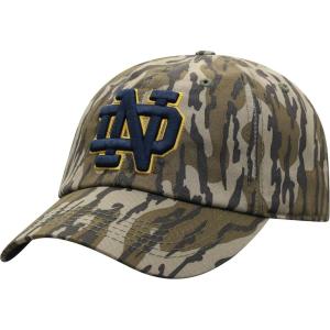 Notre Dame Fighting Irish Men’s Bottomland Original Camo College Crew Adjustable Hat, Adjustable