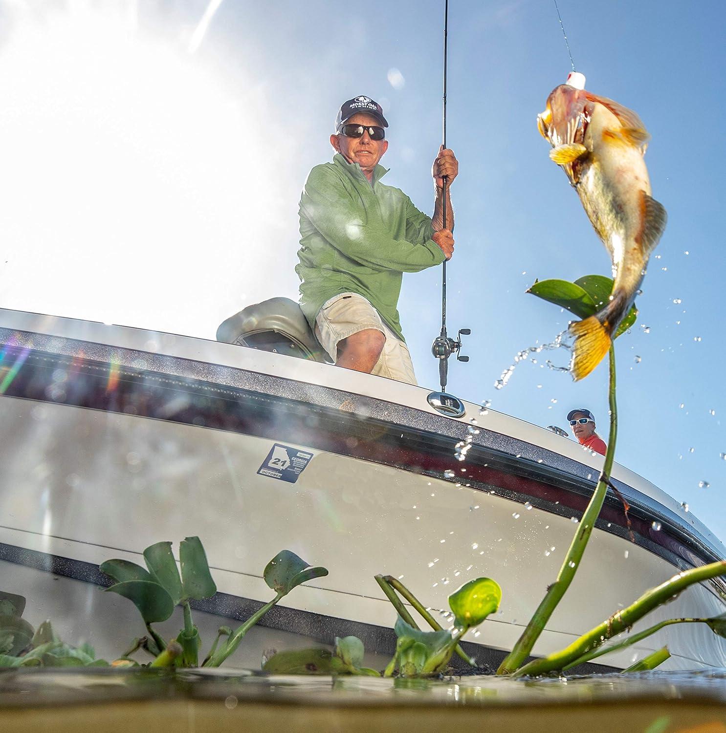 imageMens Athletic UPF 50 Quick Dry Lightweight Long Sleeve Sun Protection Zip PulloverMosstone