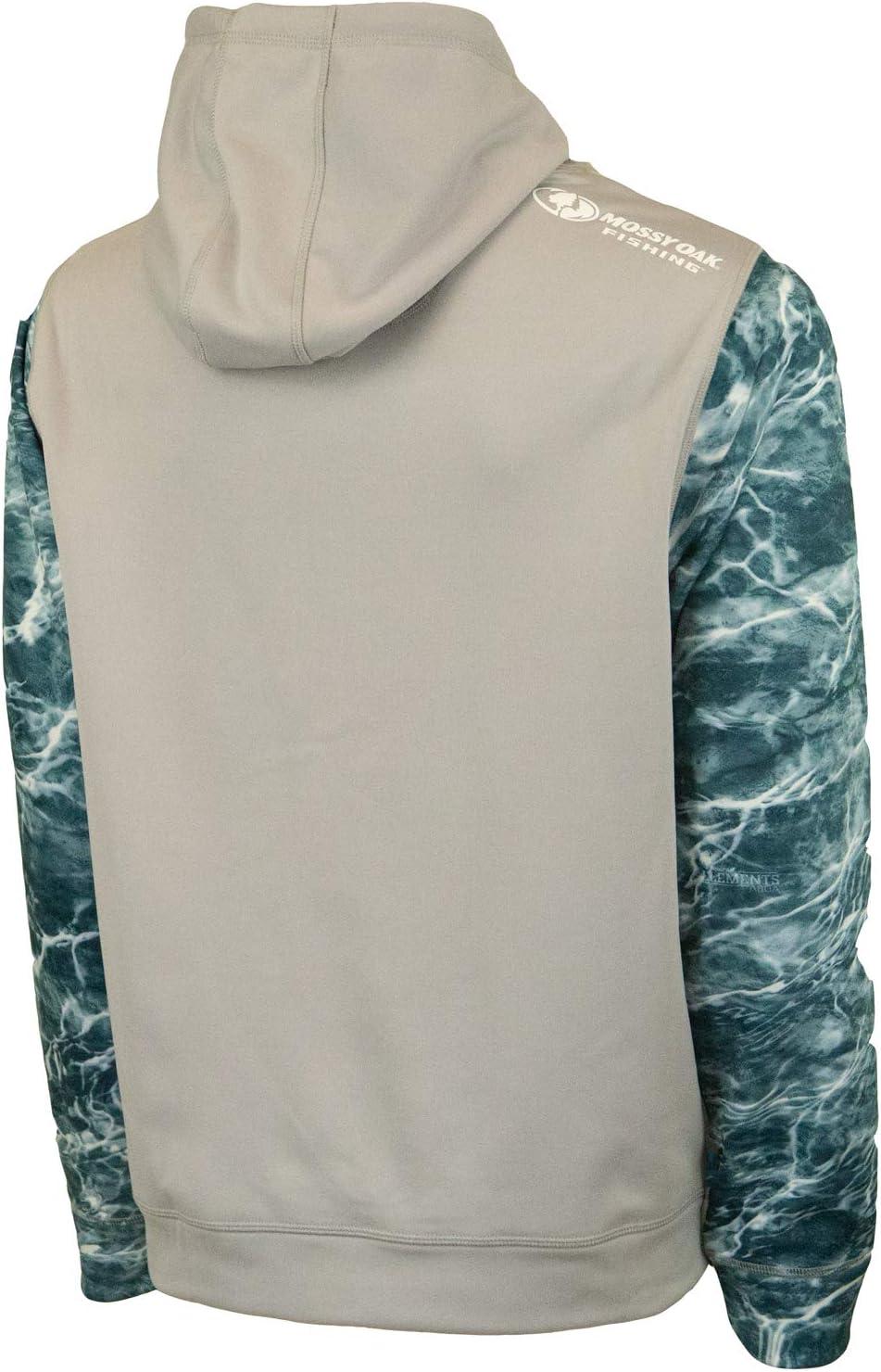 imageMossy Oak Fishing Hoodie Fishing Sweatshirts for Men Fishing Shirts for MenSpindriftGray