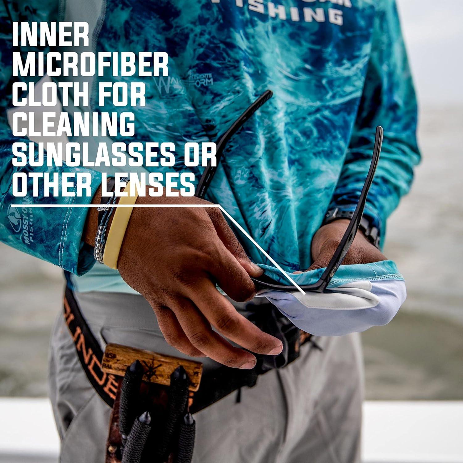imageMossy Oak Fishing Shirts for Men Long Sleeve with 40 UPF Sun ProtectionHigh Seas