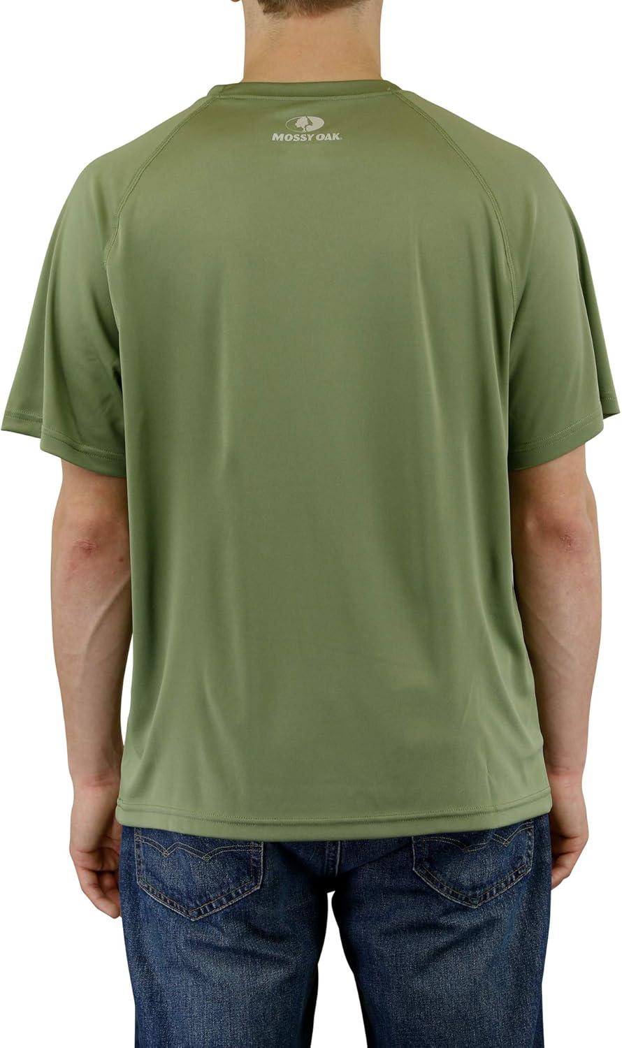 imageMossy Oak Fishing Shirts for Men Swim Shirts Beach Shirt Short SleeveOlive