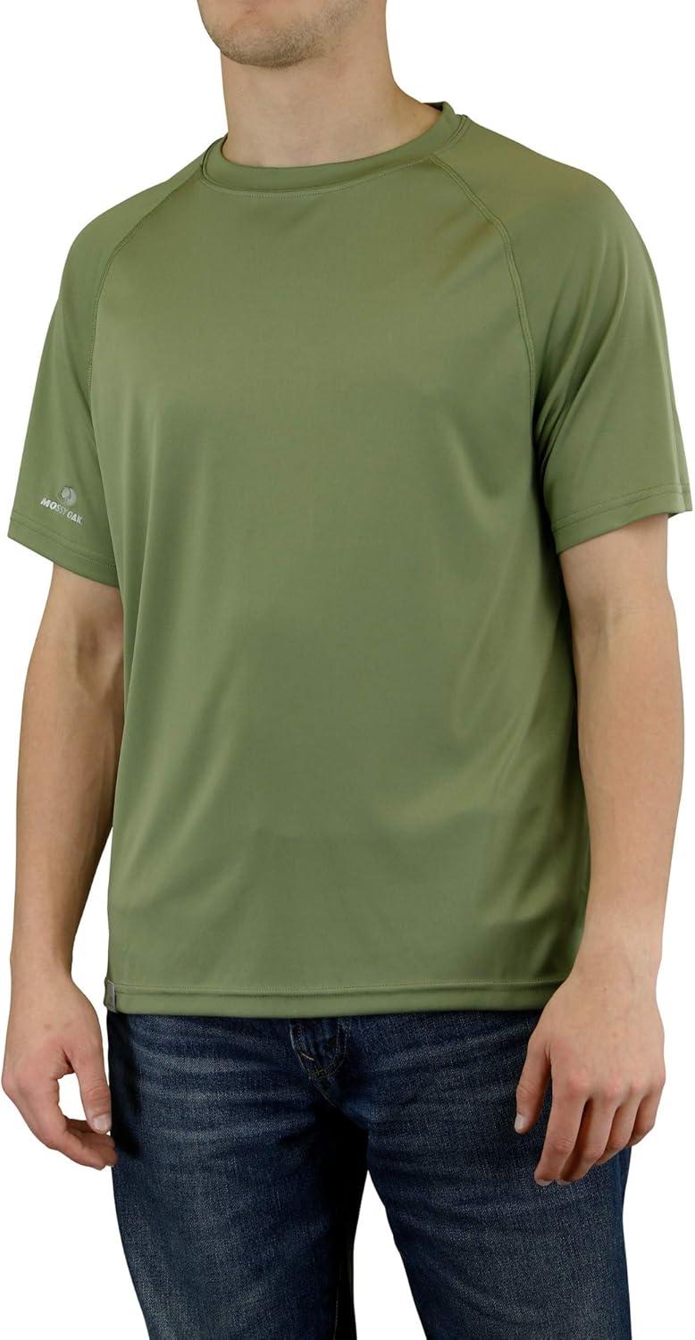 imageMossy Oak Fishing Shirts for Men Swim Shirts Beach Shirt Short SleeveOlive