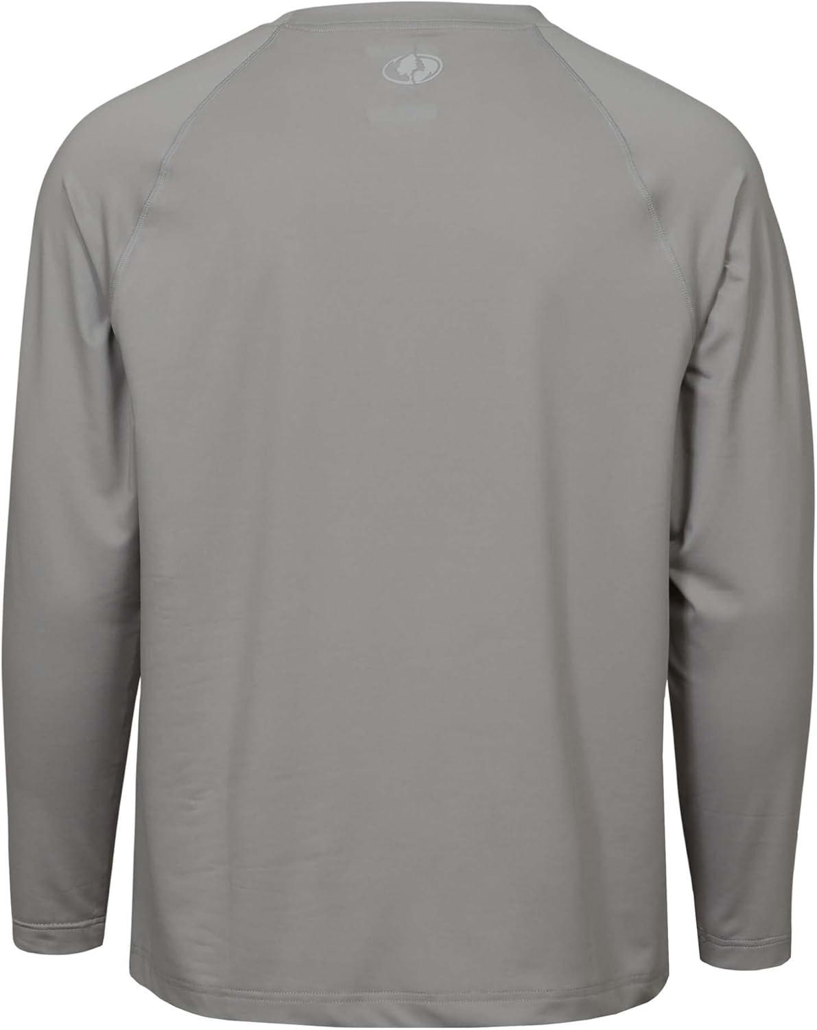 imageMossy Oak Mens Sun Shirts Uv Protection Long SleeveCool Grey