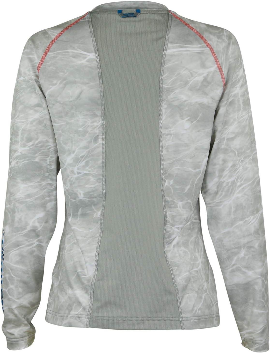 imageMossy Oak Womens Long Sleeve Performance Tech Fishing ShirtBonefishCoral
