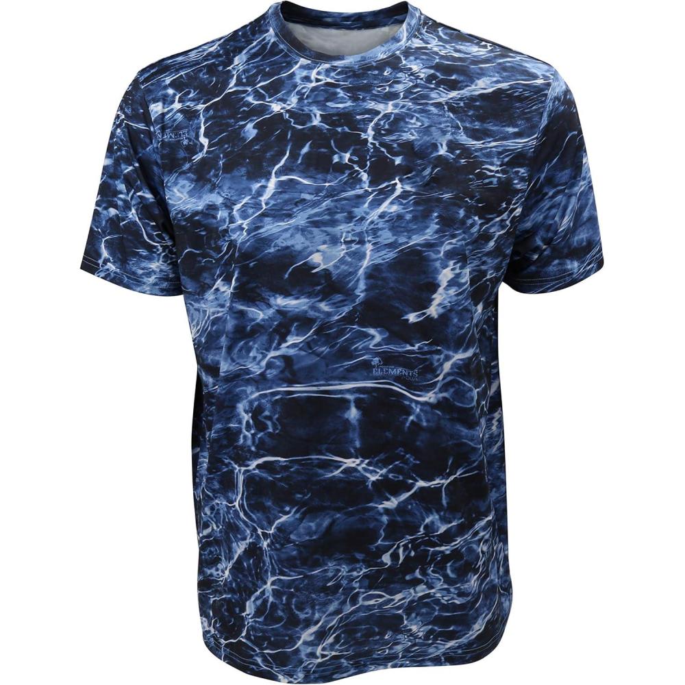 imageEAG Elite Mens Short Sleeve MO Elements Performance Fishing ShirtMarlin