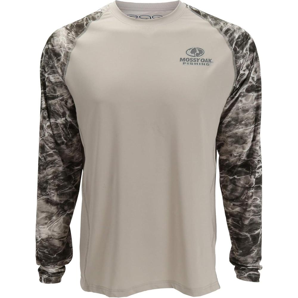 imageEAG Elite Mossy Oak Elements Long Sleeve Performance Fishing ShirtManta