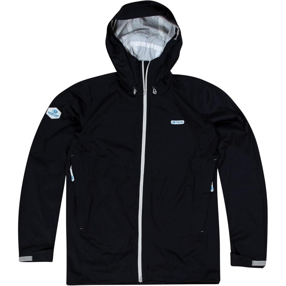 imageMossy Oak Mens Fishing Rain Jacket with HoodAnthracite