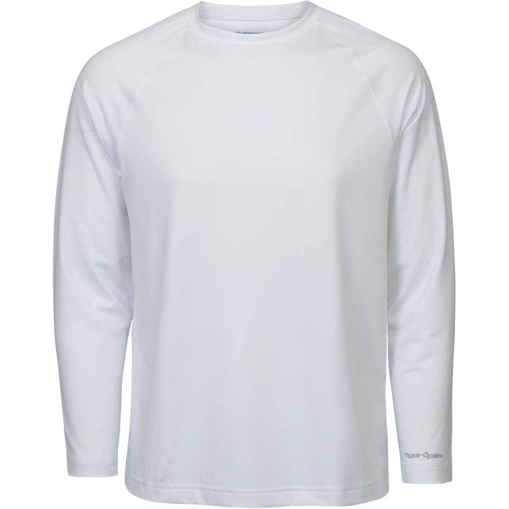 imageMossy Oak Mens Sun Shirts Uv Protection Long SleeveBrilliant White