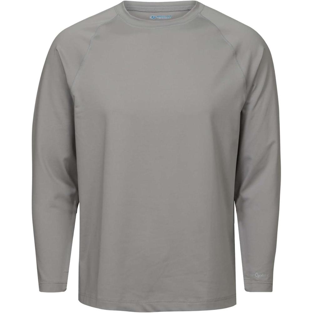 imageMossy Oak Mens Sun Shirts Uv Protection Long SleeveCool Grey