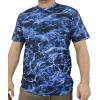 EAG Elite Men’s Short Sleeve MO Elements Performance Fishing Shirt(Marlin)
