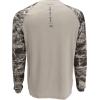 EAG Elite Mossy Oak Elements Long Sleeve Performance Fishing Shirt(Manta)