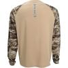 EAG Elite Mossy Oak Elements Long Sleeve Performance Fishing Shirt(Sand Crab)
