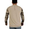EAG Elite Mossy Oak Elements Long Sleeve Performance Fishing Shirt(Sand Crab)