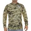 EAG Elite Mossy Oak Elements Performance SPF Fishing Sun Hoodie UPF 50(Sand Crab)