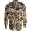 EAG Elite Mossy Oak Elements Performance SPF Fishing Sun Hoodie UPF 50(Sand Crab)