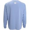 EAG Elite Mossy Oak Long Sleeve Solid Performance Fishing Shirt(Coastal Blue)