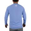 EAG Elite Mossy Oak Long Sleeve Solid Performance Fishing Shirt(Coastal Blue)