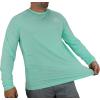 EAG Elite Mossy Oak Long Sleeve Solid Performance Fishing Shirt(Seafoam)