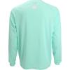 EAG Elite Mossy Oak Long Sleeve Solid Performance Fishing Shirt(Seafoam)