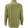 Men’s Athletic UPF 50+ Quick Dry Lightweight Long Sleeve Sun Protection Zip Pullover(Mosstone)