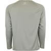 Mossy Oak Fishing Shirts for Men, Long Sleeve, Moisture Wicking, Sun Protection(Cool Grey)