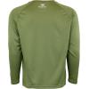Mossy Oak Fishing Shirts for Men, Long Sleeve, Moisture Wicking, Sun Protection(Olive)