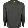 Mossy Oak Fishing Shirts for Men, Long Sleeve, Moisture Wicking, Sun Protection(Pavement)