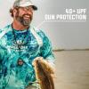 Mossy Oak Fishing Shirts for Men Long Sleeve with 40+ UPF Sun Protection(Confluence)