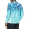 Mossy Oak Fishing Shirts for Men Long Sleeve with 40+ UPF Sun Protection(Equator)