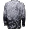 Mossy Oak Fishing Shirts for Men Long Sleeve with 40+ UPF Sun Protection(Hailstone Grey)