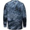 Mossy Oak Fishing Shirts for Men Long Sleeve with 40+ UPF Sun Protection(High Seas Celestial Blue)