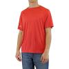 Mossy Oak Fishing Shirts for Men, Swim Shirts, Beach Shirt, Short Sleeve(Cardinal)