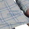 Mossy Oak Long Sleeve Button Down Performance Coolcore Fishing Shirt(Blue Striped)