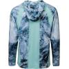 Mossy Oak Men’s Lightweight Sun Hoodie, Hooded Fishing Shirts(Arctic)