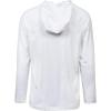 Mossy Oak Men’s Lightweight Sun Hoodie, Hooded Fishing Shirts(Brillant White)