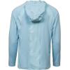 Mossy Oak Men’s Lightweight Sun Hoodie, Hooded Fishing Shirts(Cool Blue)