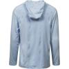 Mossy Oak Men’s Lightweight Sun Hoodie, Hooded Fishing Shirts(Illusion Blue21)