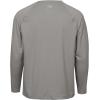 Mossy Oak Men’s Sun Shirts Uv Protection Long Sleeve(Cool Grey)
