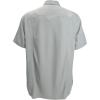 Paramount Outdoors EAG Elite Short Sleeve Button Down Performance Fishing Shirt(Silver)