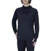 Women’s UPF 50 Lightweight Quick Dry Sun Protection Outdoor Hoodie with gaiter(Black)