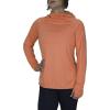 Women’s UPF 50 Lightweight Quick Dry Sun Protection Outdoor Hoodie with gaiter(Emberglow)