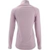Women’s UPF 50+ Long Sleeve Lightweight Quick Dry Sun Protection Zip Pullover Thumb Hole(Winsome Orchid)