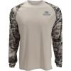 EAG Elite Mossy Oak Elements Long Sleeve Performance Fishing Shirt(Manta)